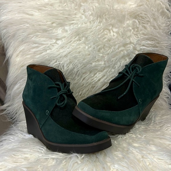 Donald J. Pliner leather suede booties - Picture 1 of 7